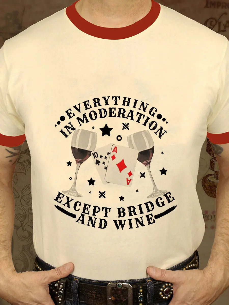 Herren Poker T-Shirt