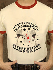 Herren Poker T-Shirt