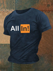 Herren Poker T-Shirt