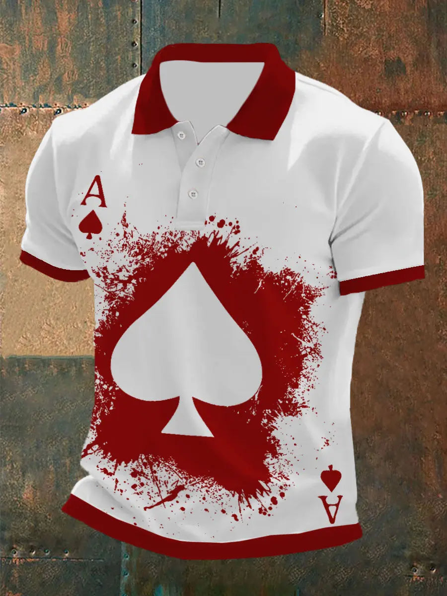 Herren Poker T-Shirt
