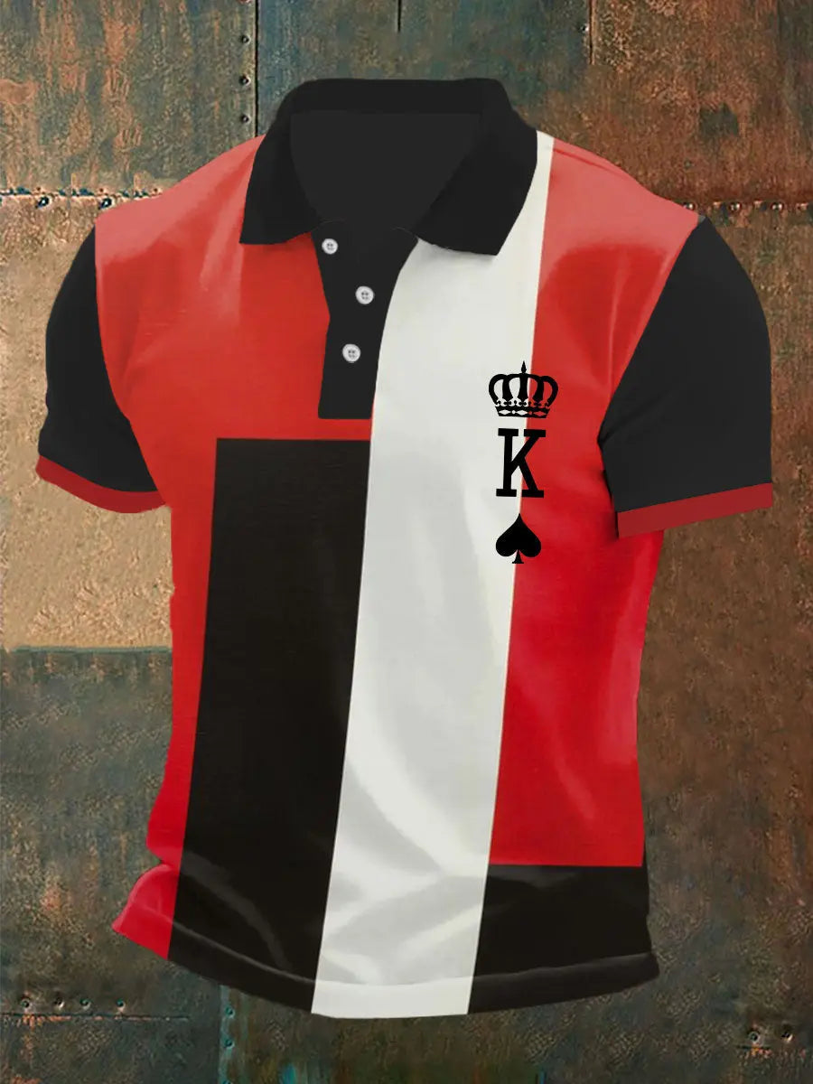 Herren Poker T-Shirt