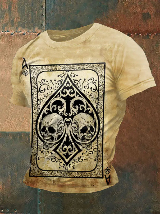 Herren Poker T-Shirt