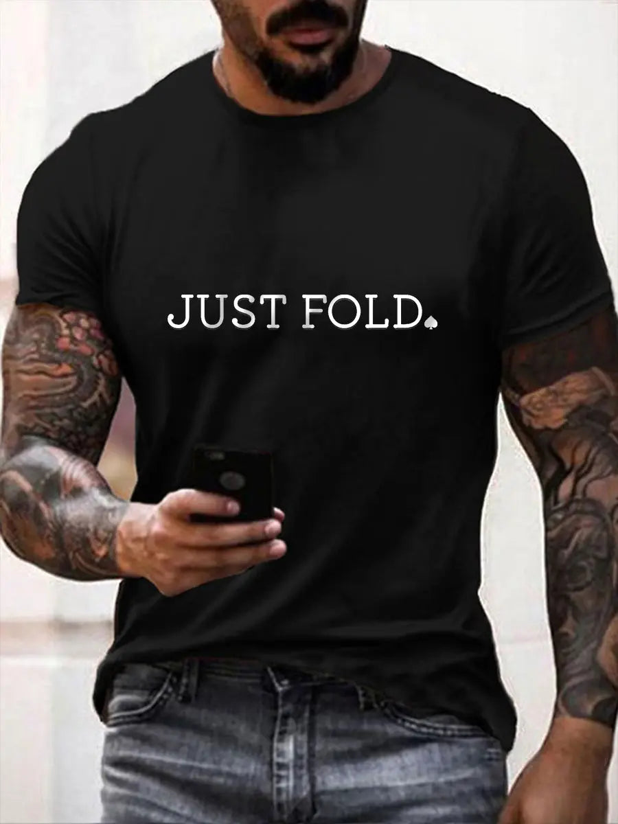 Herren Poker T-Shirt