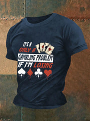 Herren Poker T-Shirt