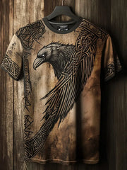 Herren Viking Raven T-Shirt