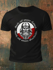 Herren Stolz auf unsere -, stolz auf unsere Geschichte bedrucktes Kurzarm-T-Shirt