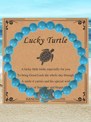 Damen Türkis-Meeres schildkröten armband