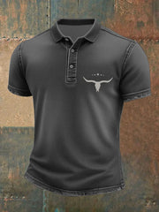 Westliches Jeans-T-Shirt für Männer