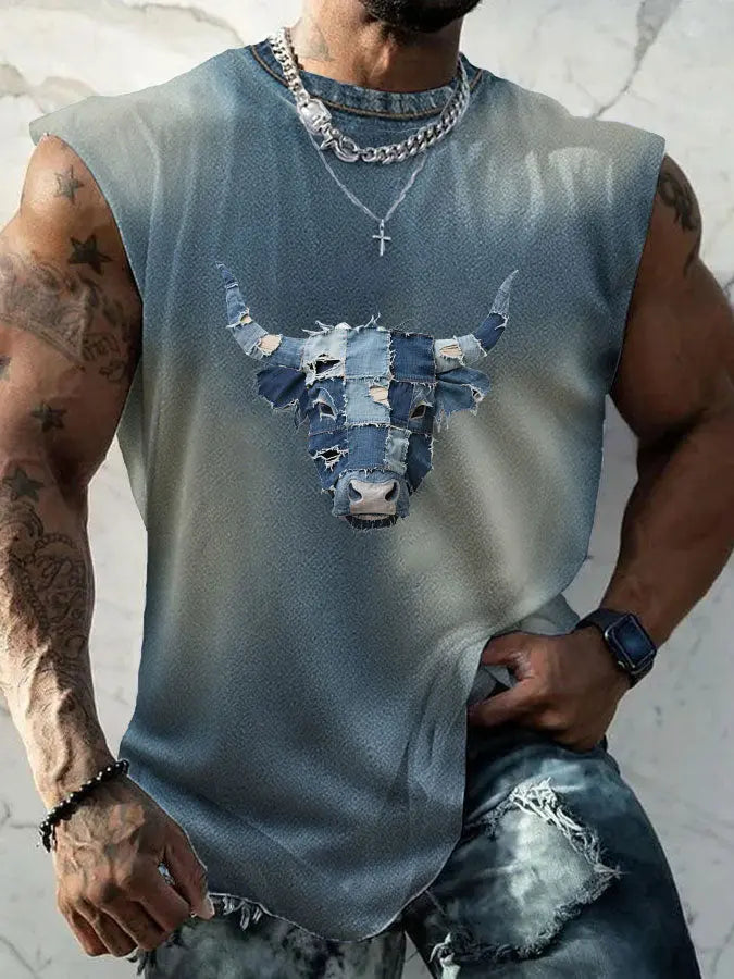 Westliches Highland-Vieh-T-Shirt für Männer