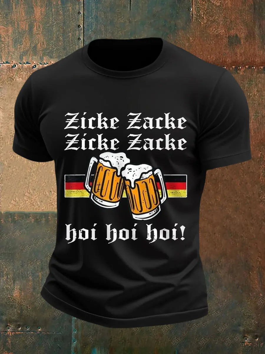 Lustige Bier liebhaber für Männer lässiges T-Shirt