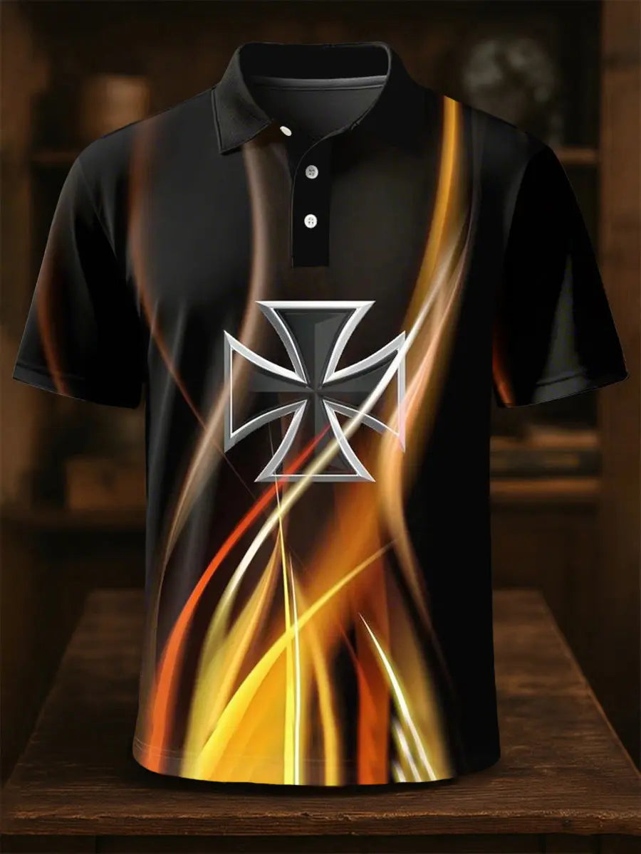 Männer Deutschland Schwarz Rot Und Gelb Kunst Shirt