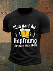 Herren Bier liebhaber Casual T-Shirt