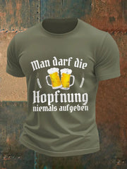 Herren Bier liebhaber Casual T-Shirt