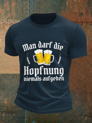 Herren Bier liebhaber Casual T-Shirt