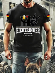 Lustige Bier liebhaber für Männer lässiges T-Shirt