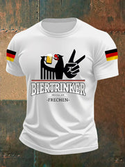 Lustige Bier liebhaber für Männer lässiges T-Shirt