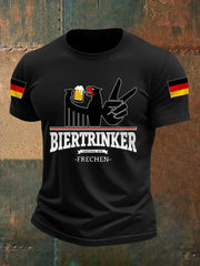 Lustige Bier liebhaber für Männer lässiges T-Shirt