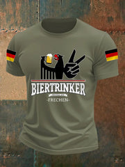 Lustige Bier liebhaber für Männer lässiges T-Shirt