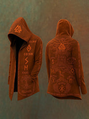 Vintage-Strickjacke im Viking-Stil für Herren