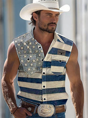 Weste im westlichen Stil der Männer