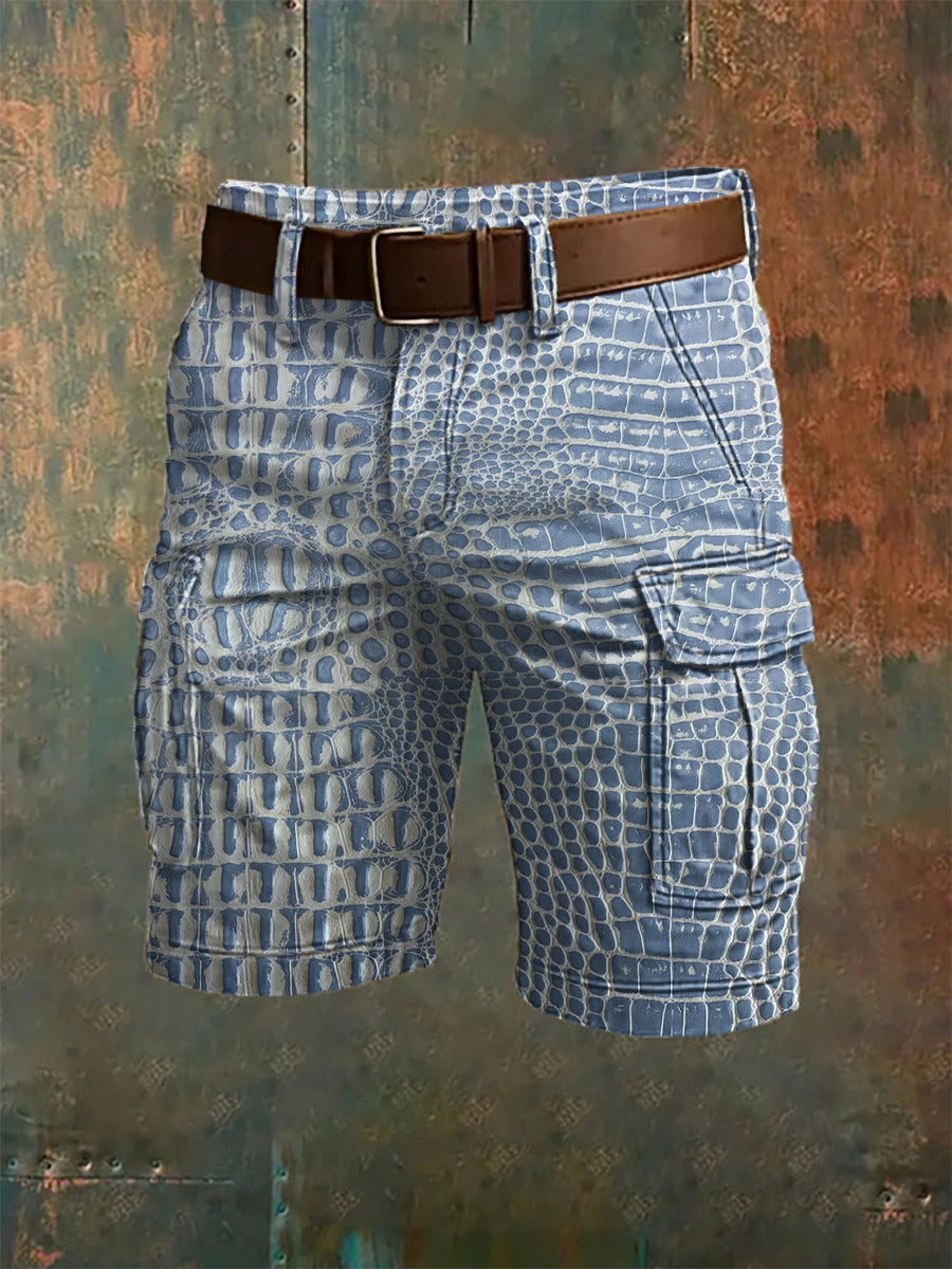 Cargo-Shorts im westlichen Stil für Herren