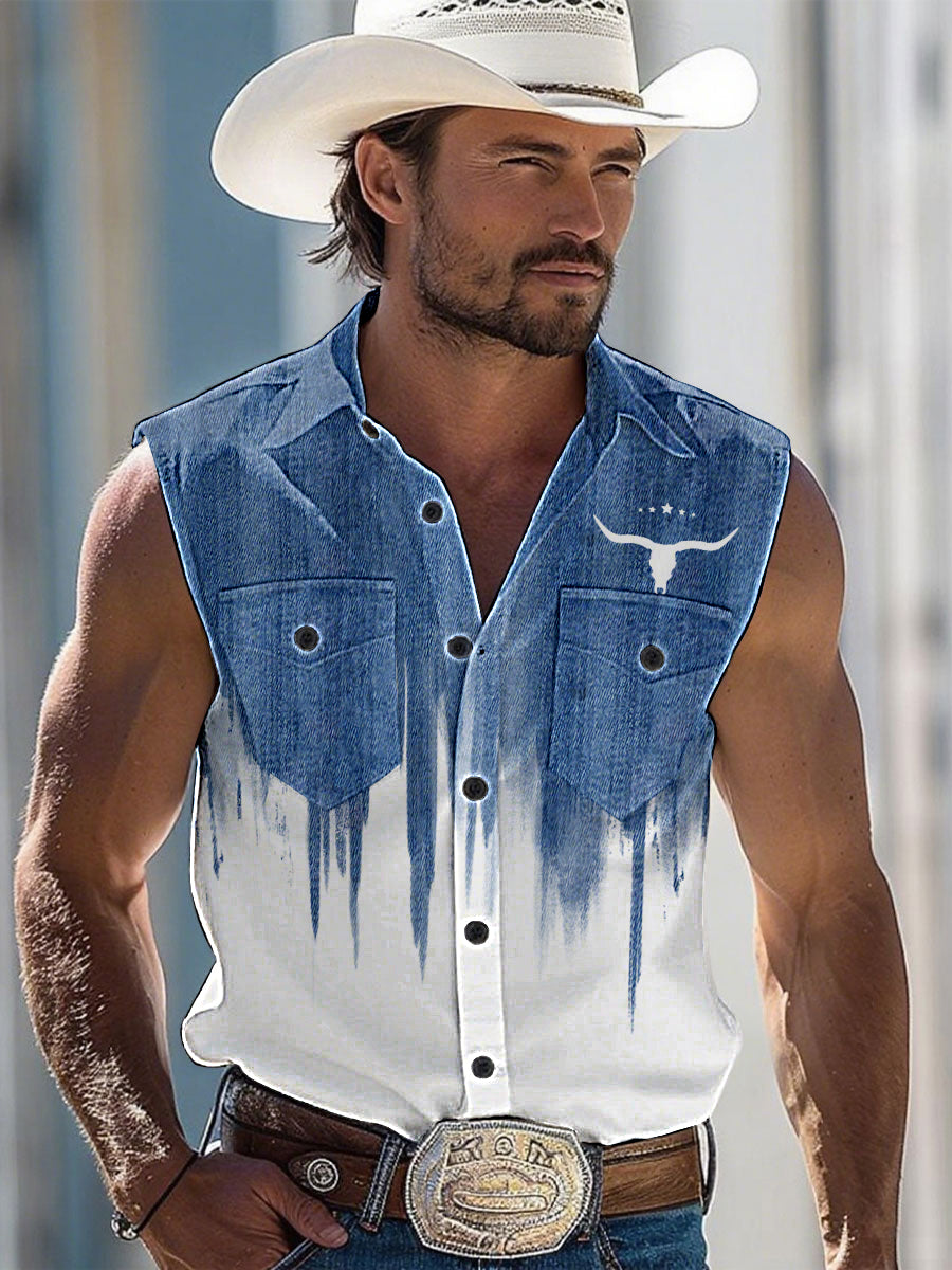 Weste im westlichen Stil der Männer