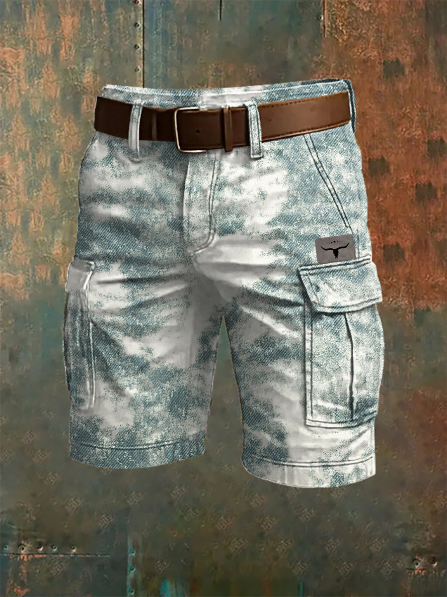 Cargo-Shorts im westlichen Stil für Herren