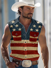 Weste im westlichen Stil der Männer