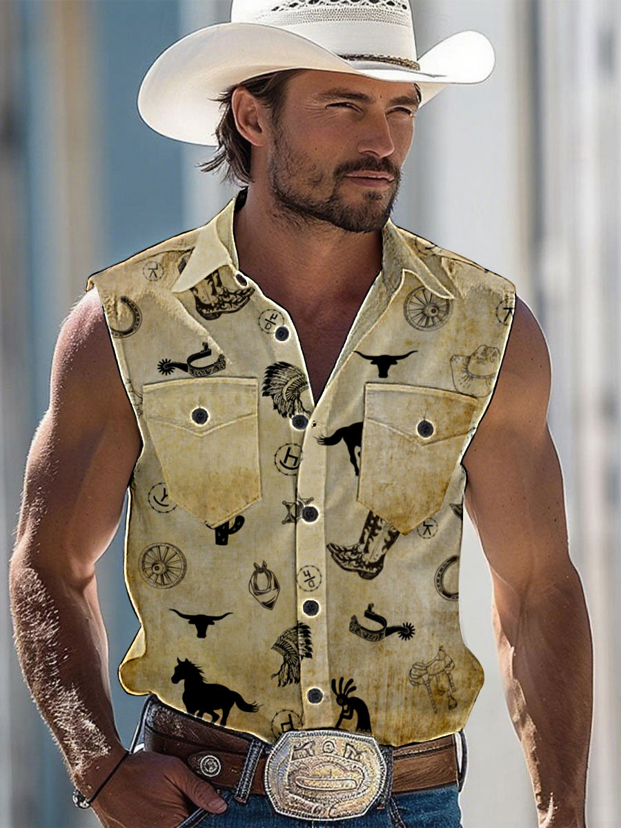 Westliche Weste für Herren