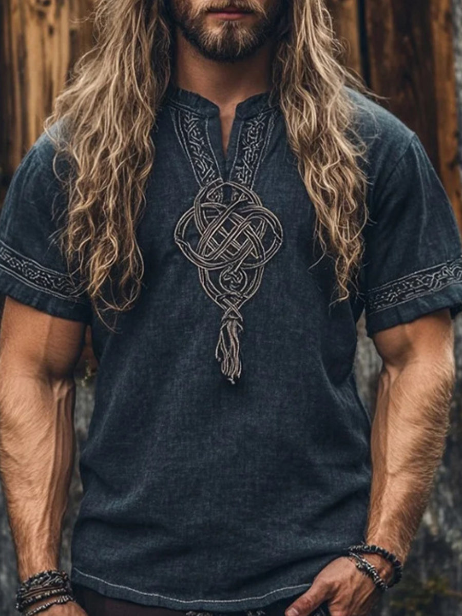 Vintage Viking T-Shirt für Herren