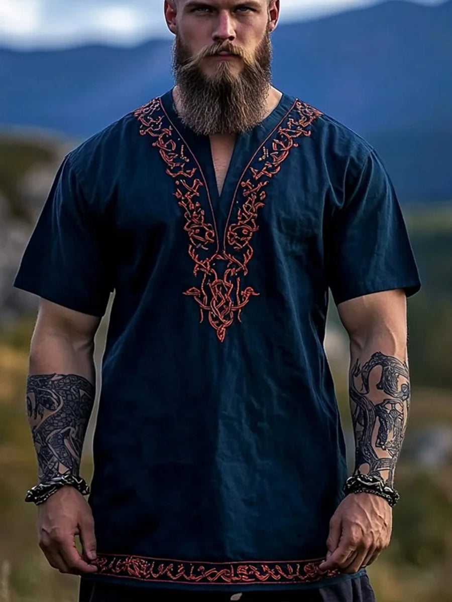 Vintage Viking T-Shirt für Herren