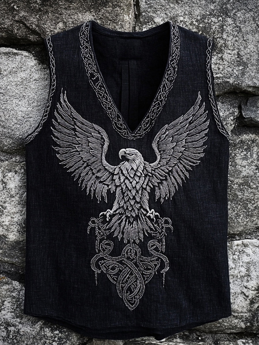 Herren Vintage Viking Weste