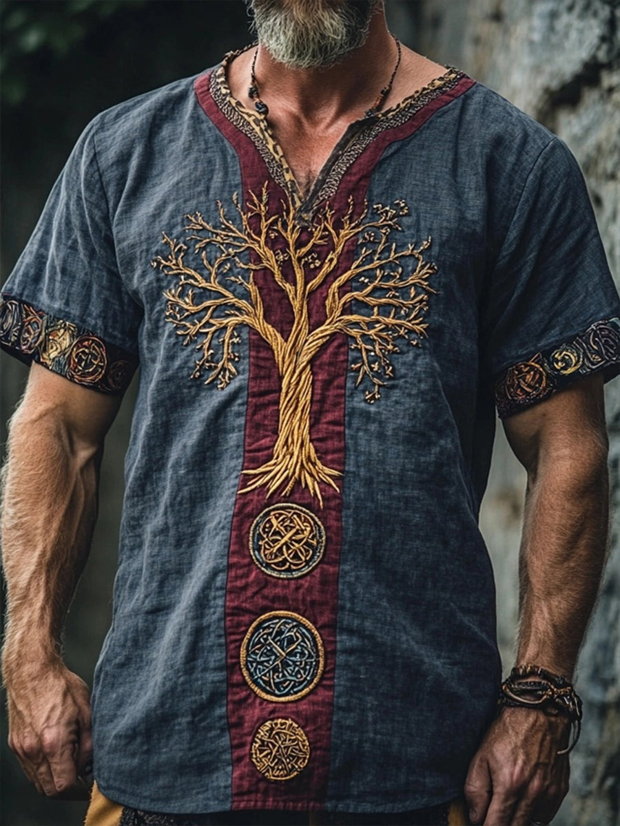 Vintage Viking T-Shirt für Herren