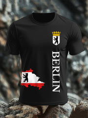 Kurzarm-T-Shirt aus Berliner Baumwolle für Männer