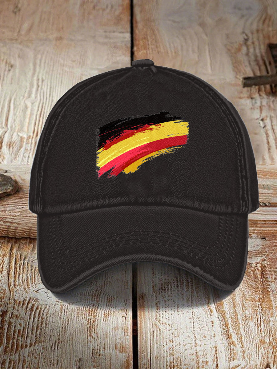 Unisex deutsche Flagge Print Hut