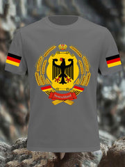 Deutschland bedrucktes T-Shirt für Männer