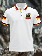 Deutschland bedrucktes Herren hemd