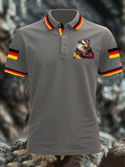 Deutschland bedrucktes Herren hemd