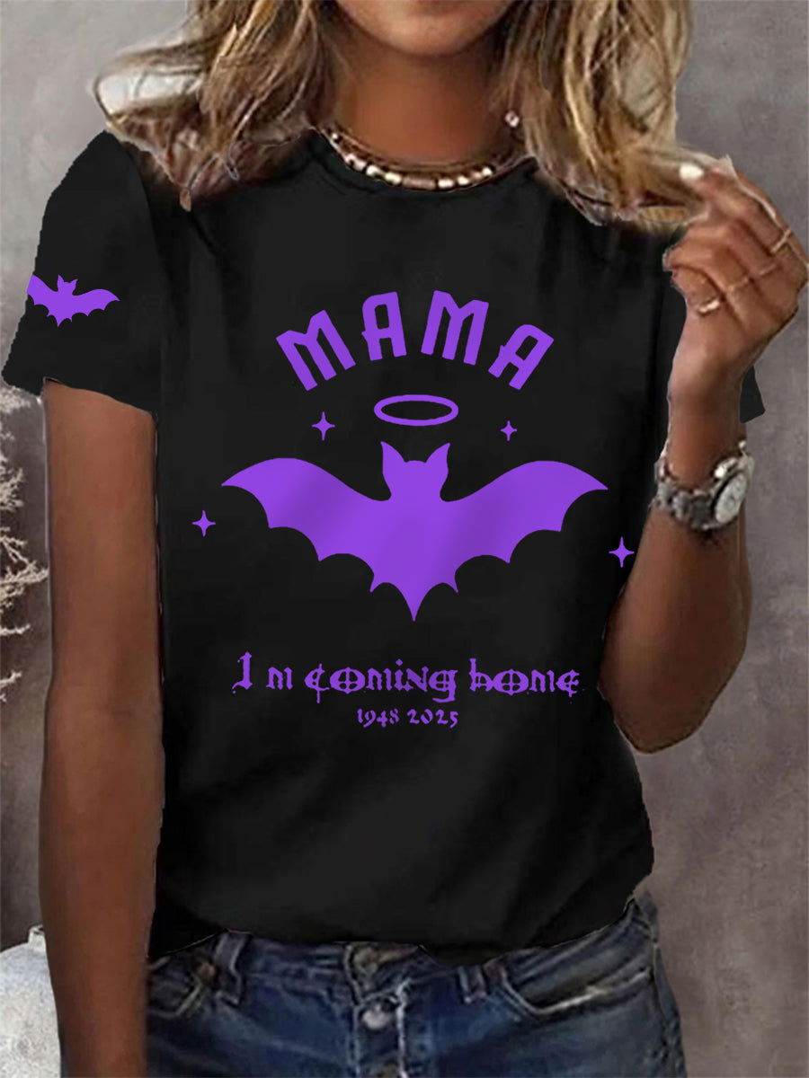 Frauen Mama Ich komme nach Hause Rock Legend Memorial T-Shirt