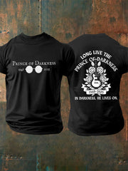 Herren Prince Of Darkness Forever Rip Legend Memorial Kurzarm T-Shirt
