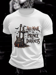 Männer alle Hagel Prinz der Dunkelheit R.I.P Rock Legend Memorial T-Shirt