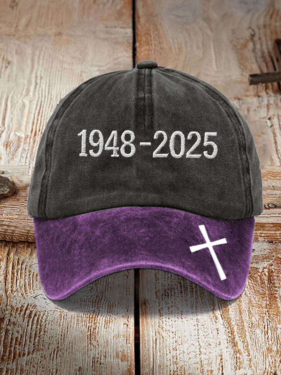 Unisex 1948-2025 Kreuz druck Hut