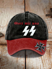 Unisex Gott mit uns bedruckter Hut