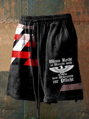 Herren Wenn Recht zu Unrecht wird Shorts