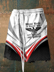 Herren Wenn Recht zu Unrecht wird Shorts