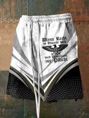 Herren Wenn Recht zu Unrecht wird Shorts