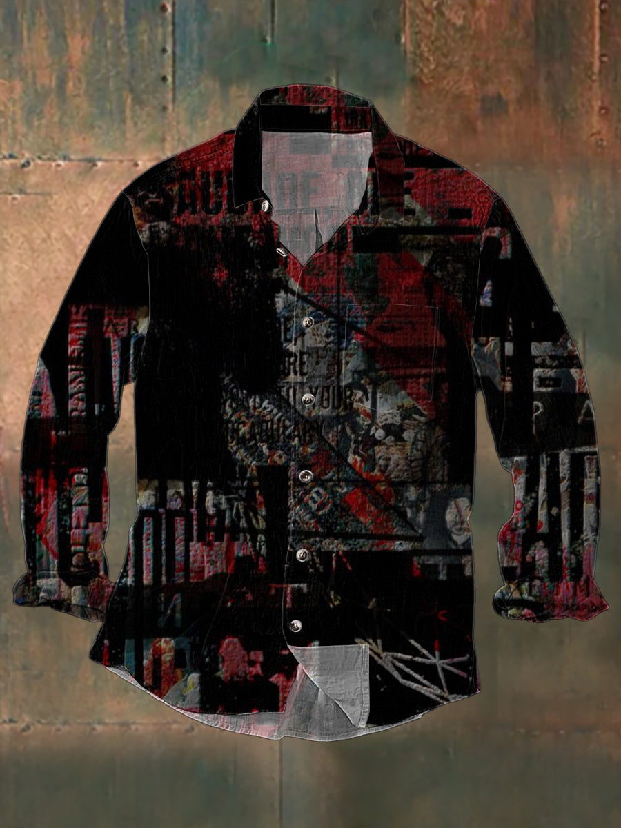 Langärmliges Herren hemd