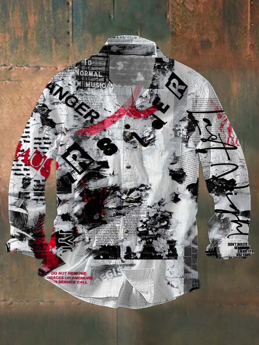 Langärmliges Herren hemd