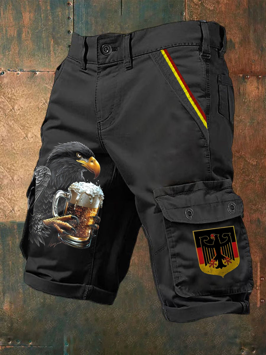 Herren Oktoberfest Print Shorts