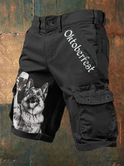 Herren Oktoberfest Print Shorts